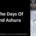 Fast On The Days Of Arafah And Ashura