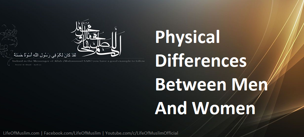 Physical Differences Between Men And Women