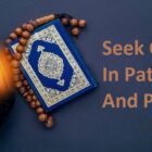 Seek Comfort In Patience And Prayer